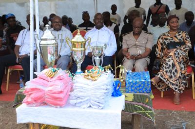 Football:l’ Association Sportive de Toumodi remporte la première édition du tournoi de la Fraternité doté du trophée Amadou Gon Coulibaly